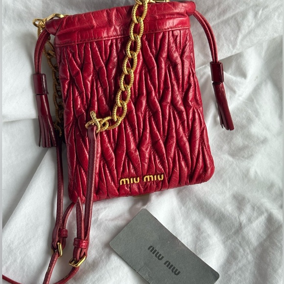 Vintage Miu Miu crossbody bag😍. THE IT GIRL BAG of the summer 2023!❤️ - Picture 6 of 6